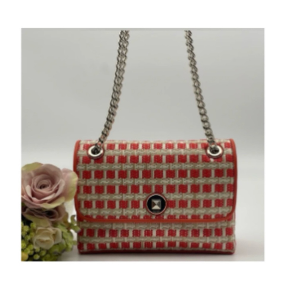 Kate Spade Red and Cream Shoulder Bag - Picture 2 of 10